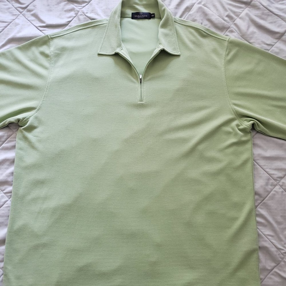 Bugatchi Uomo XXL Green Polo Shirt